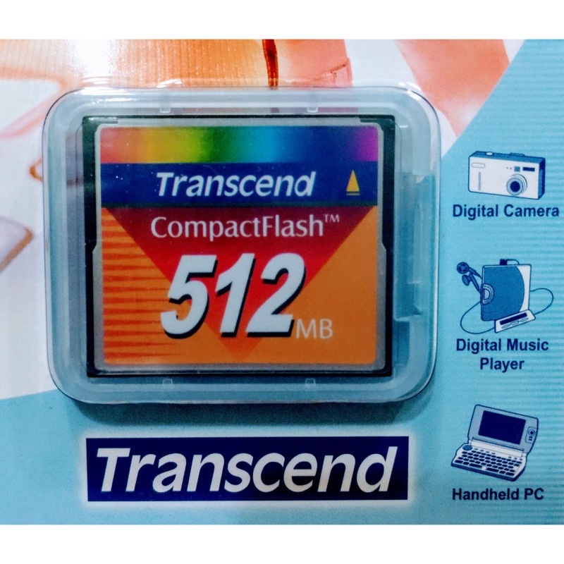 創見Transcend CF 512MB 記憶卡