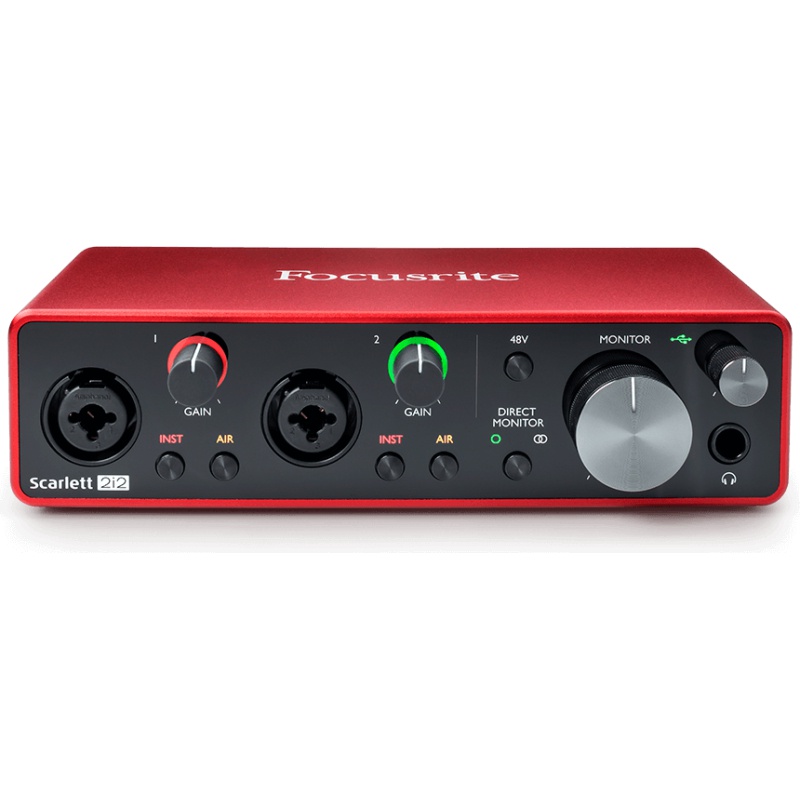 ▲三角鐵人▲ Focusrite Scarlett 2i2 錄音介面,第三代 3rd Gen USB,Focusrite #1