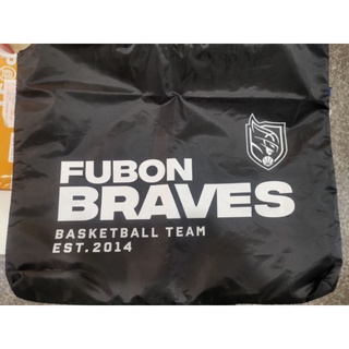 台北富邦勇士 Fubon Braves 環保 購物袋 提袋 肩背袋 季票 黑色 專屬