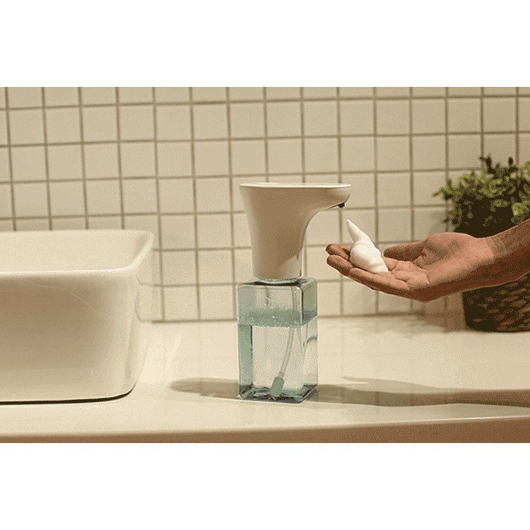 促銷 可超取👍【Lebath】樂泡 紅外線自動感應給皂機 慕斯泡沫式給皂機 (450ml/透明藍)