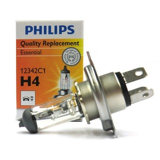 東傑公司貨 飛利浦 PHILIPS 大燈泡 H4 12V60/55W 12342 抗UV石英玻璃