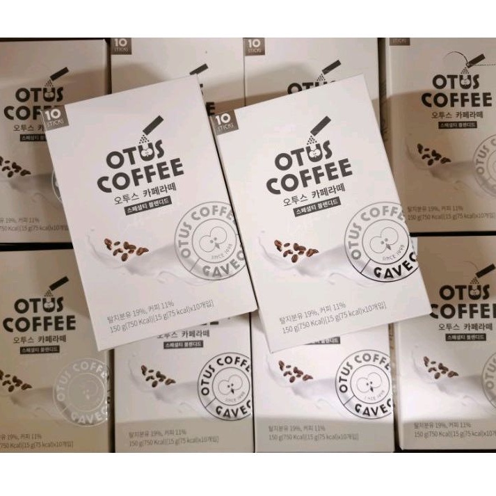 【𝐊𝐀𝐓𝐄購】🇰🇷韓國星巴克指定款 OTUS咖啡拿鐵 15g x 10入