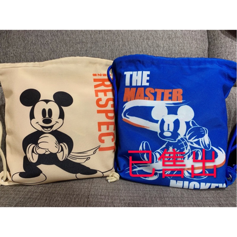 7-11 福袋 2020金鼠年Mickey Mouse系列福袋 米奇福袋 7-11福袋 米奇帆布束口後背包 米奇小提包