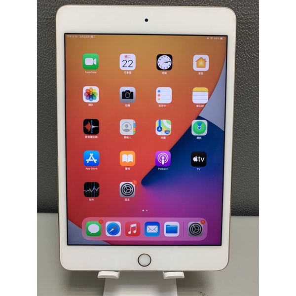 apple iPad mini4 64G wifi 金 清庫存促銷A