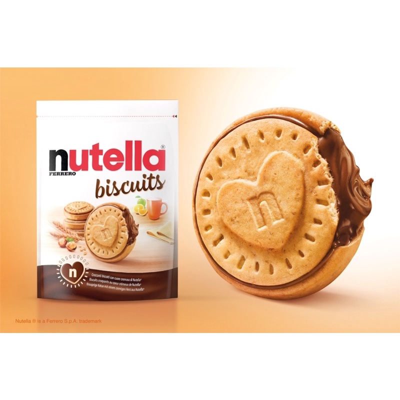 現貨 能多益Nutella biscuits燕麥榛果巧克力餅乾