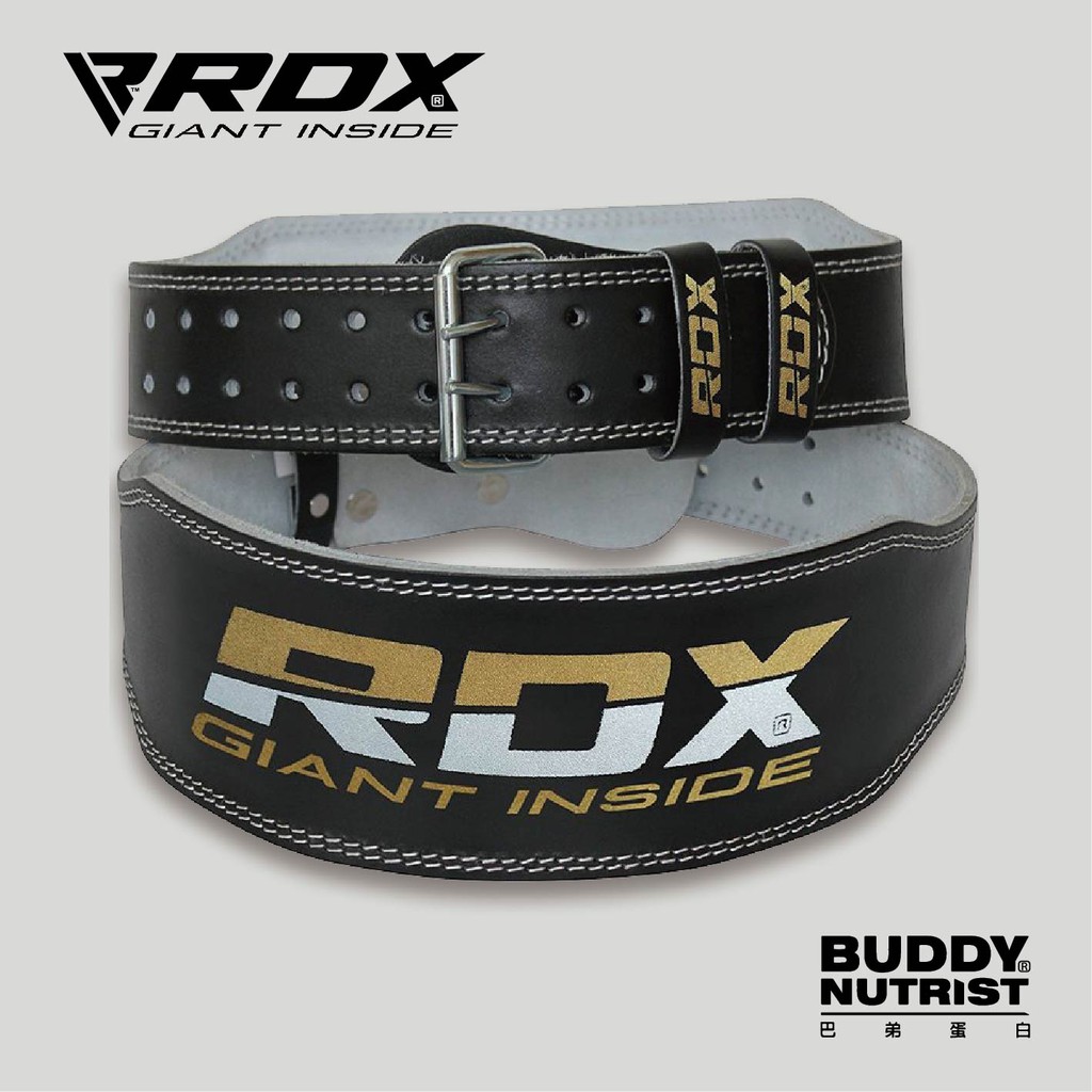 RDX 舉重腰帶 重訓腰帶 健身腰帶 健力 傳統雙叉釦 4R Weightlifting Belt 巴弟蛋白