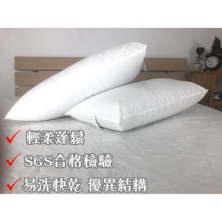 【Minerva水洗枕頭】MIT壓縮枕頭/臺灣製(1入) 可水洗的枕頭飯店 民宿 套房 學生住宿 適用
