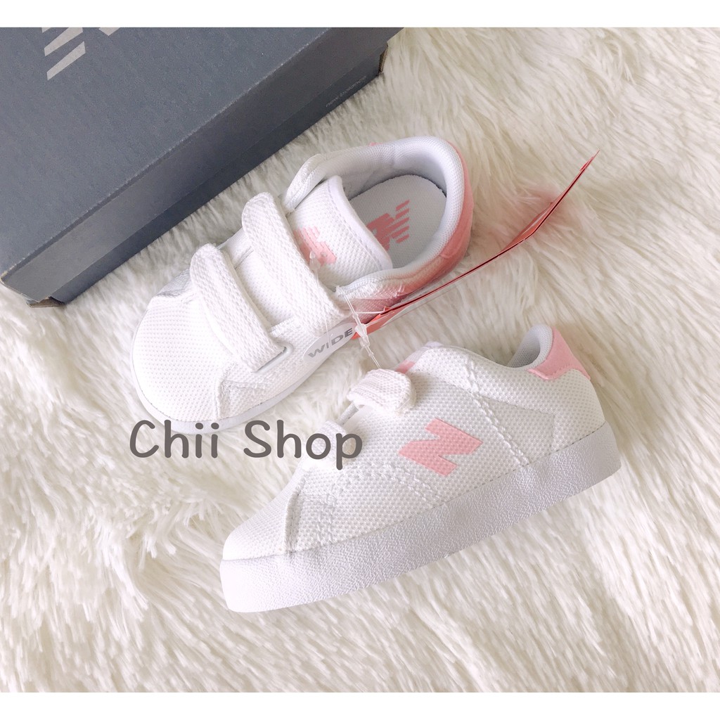 【CHII】零碼［13cm］韓國代購 New Balance 櫻花粉 粉色 白粉 小童 童鞋 魔鬼氈 KVCRTPNI