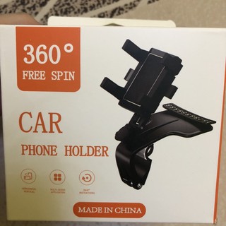 車用儀表板可旋轉手機架