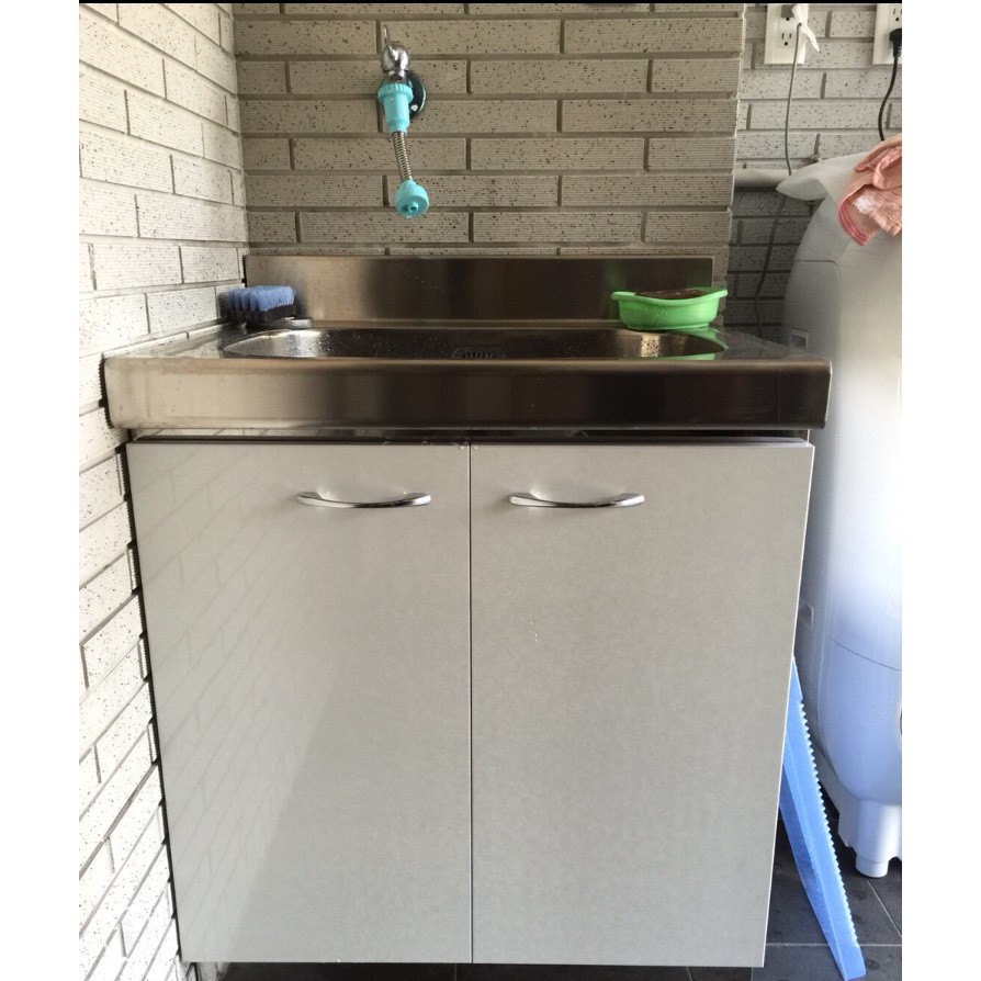 不鏽鋼水槽 洗衣槽 洗手槽 廚具 流理台 蝦皮購物