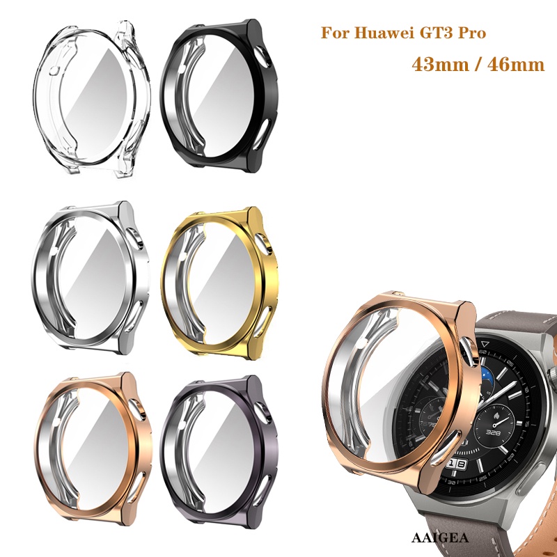 華為 Tpu 電鍍軟包保護套, 適用於 Huawei watch GT3 GT 3 Pro 46mm 43mm