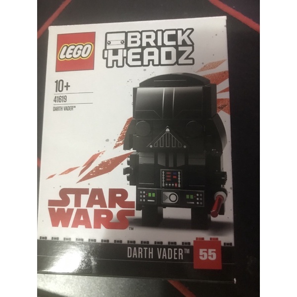 樂高 41619 星際大戰 黒武士 LEGO Star Wars brickheadz darth Vader 55號