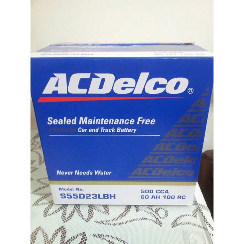 嫙風小舖~ACDELCO  S80D23L S55D23L R 免加水電瓶 S75D23L S55B24L R