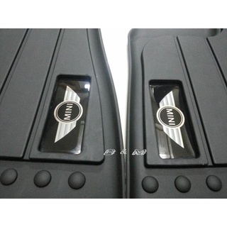 【B&M精品】正原廠 MINI COOPER S 防水橡膠腳踏墊組 COUNTRYMAN R60 迷你鄉下人