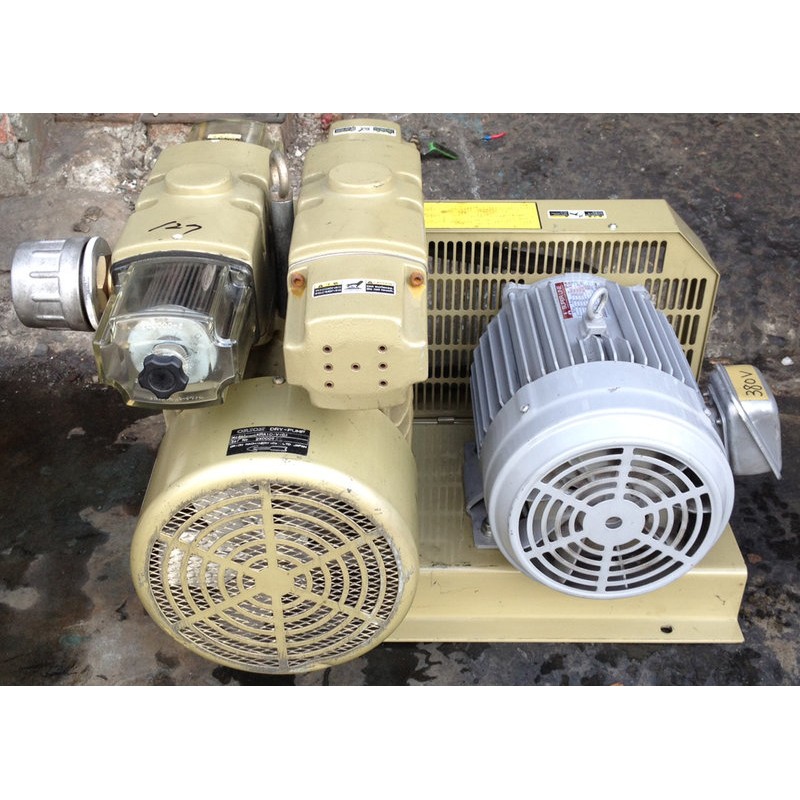 日本製ORION DRY PUMP KRA-10(5HP)標準型乾式真空幫浦/真空機/印刷機/真空拔罐/真空吸盤可用