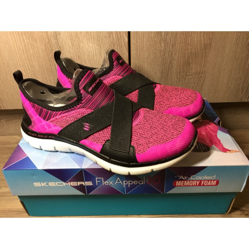 Skechers Flex Appeal 2.0 12752 HPBK女鞋 