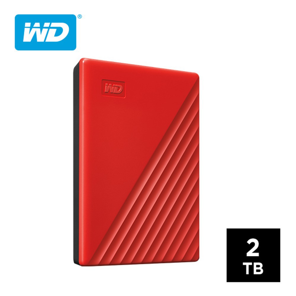 WD My Passport 2TB(紅) 2.5吋行動硬碟 現貨 廠商直送