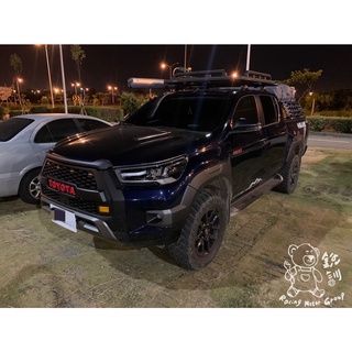 銳訓汽車配件精品-沙鹿店 Toyota Hilux 安裝 德國藍點 Blaupunkt GTr 130A 薄型重低音