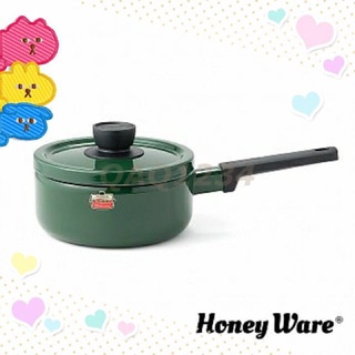 日本 富士琺瑯 Honey Ware 18cm 單柄附蓋 琺瑯調理鍋 (2.2L) 全新 現貨