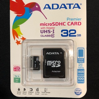 ADATA 32G micro SD 記憶卡