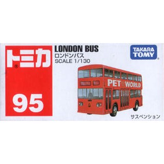 「芃芃玩具」TAKARA TOMY Tomica 多美小汽車 095 倫敦雙層巴士 London bus 貨號56259