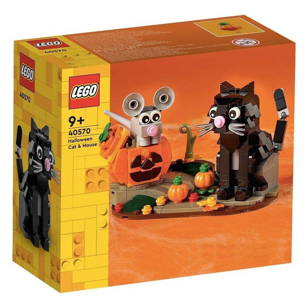 LEGO 40570 萬聖節貓與老鼠 BrickHeadz系列【必買站】樂高盒組