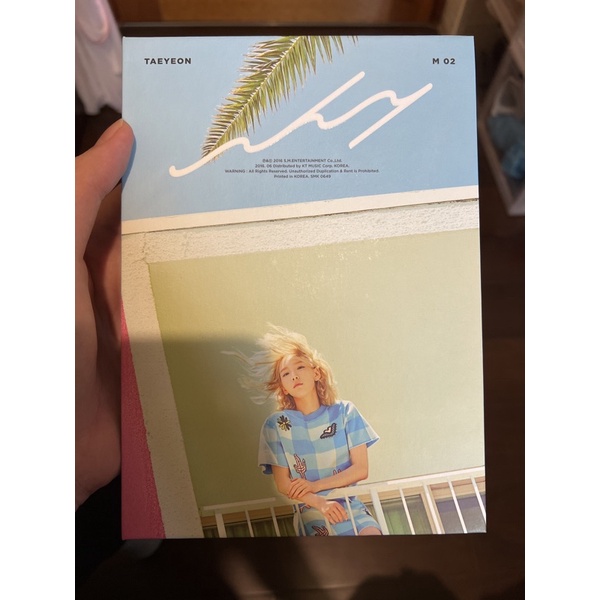 TAEYEON 泰妍 太妍 第二張迷你專輯「Why」(韓國進口版) 含小卡