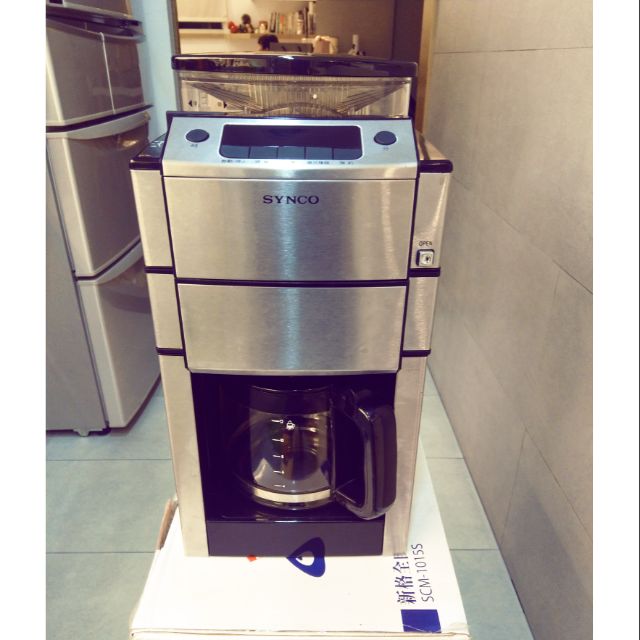 新格全自動研磨咖啡機 SCM-1015S

免運
