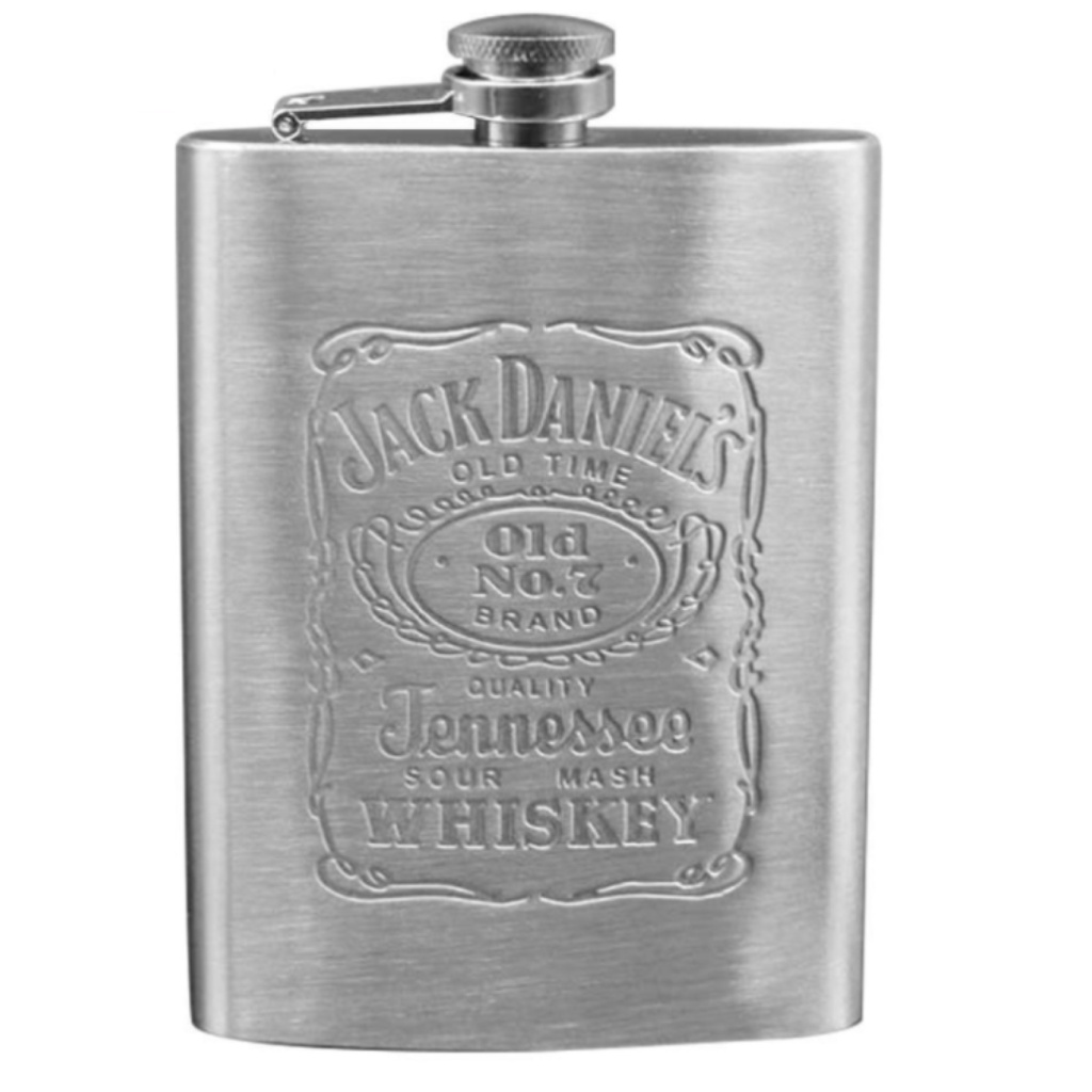 7盎司便攜酒瓶 不鏽鋼酒壺 英文刻字不鏽鋼便攜酒壺 蝦皮購物