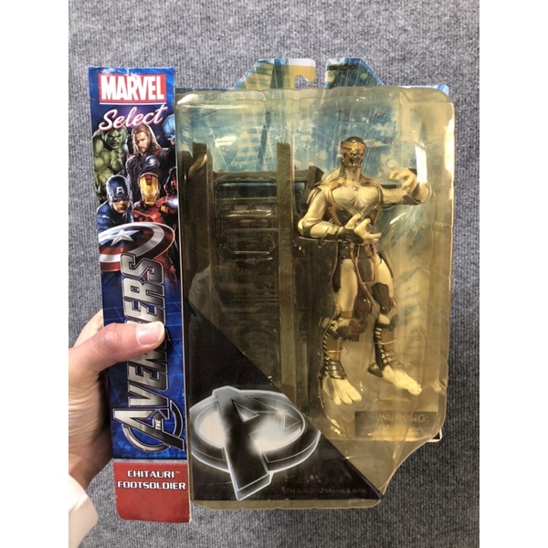 Marvel Select avengers 復仇者聯盟齊 塔瑞族步兵 薩諾斯 thanos