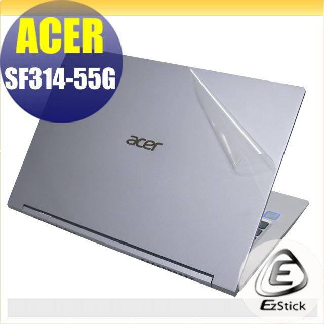 【Ezstick】ACER SF314-55 SF314-55G 透氣機身保護貼(含上蓋貼、鍵盤週圍貼、底部貼)