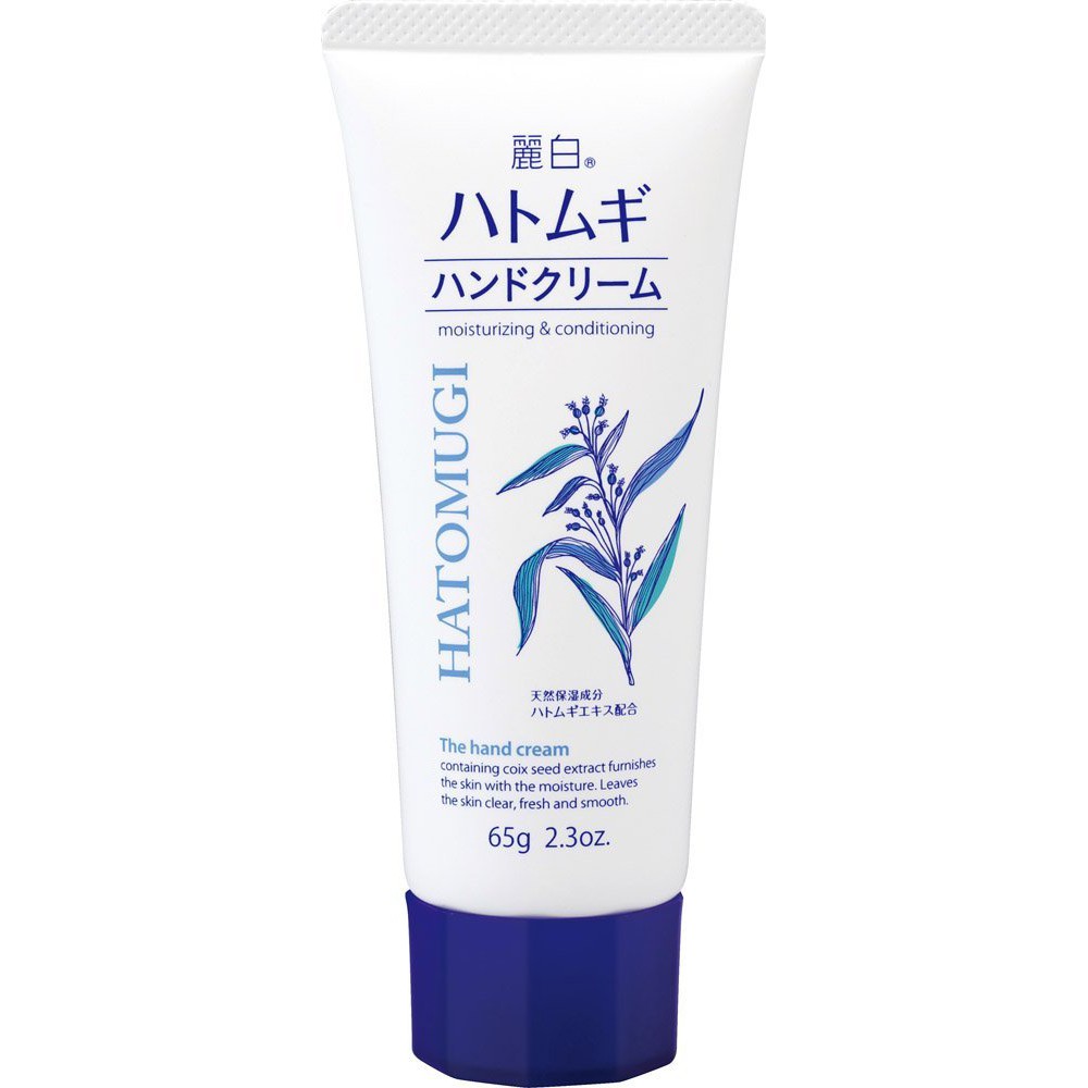 日本製 KUMANO 熊野油脂 麗白薏仁水嫩護手霜 65g