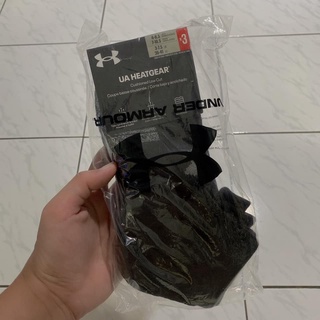 Under Armour Sock Unisex Black 1346753-001 短襪 三雙一組 黑色 現貨M