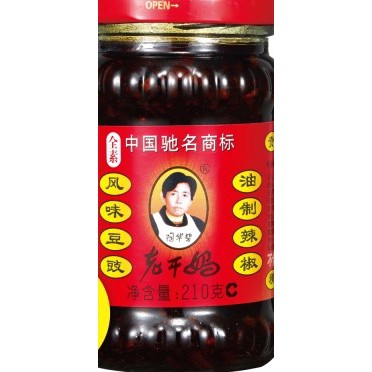 老干媽 風味豆豉油制辣椒(210g)