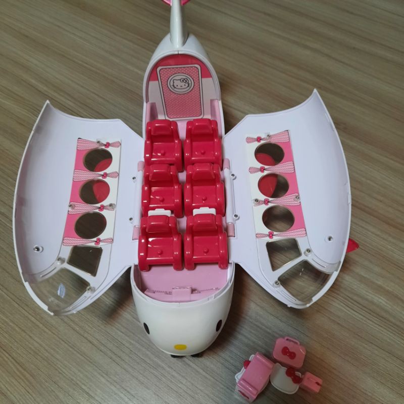 二手 Hello Kitty 凱蒂貓 飛機 玩具