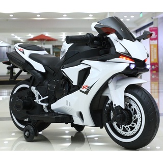 [8585童車]臺中實體店.組好出貨.時速可達6公里,超快速版.重型機車造型.12V驅動兒童電動車.有發光輪.手摧油門無