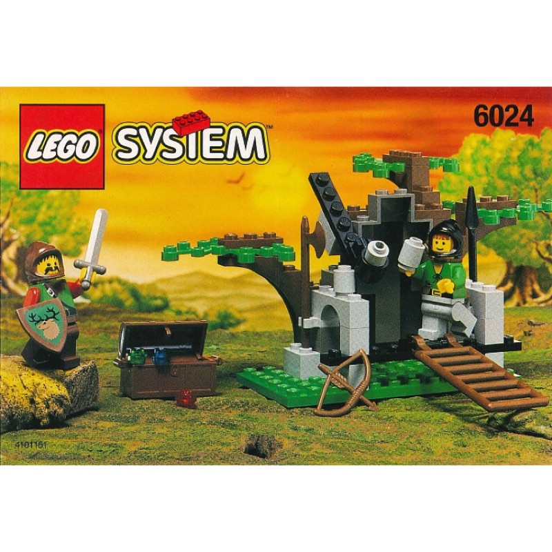 限定下標）LEGO 樂高 6024 鹿族 城堡系列