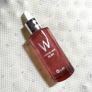 【豌豆子】W.Lab名模聚光妝前精華 紅色保濕滋養款 二手 七分滿 精華液 妝前精華 紅瓶 W.Lab