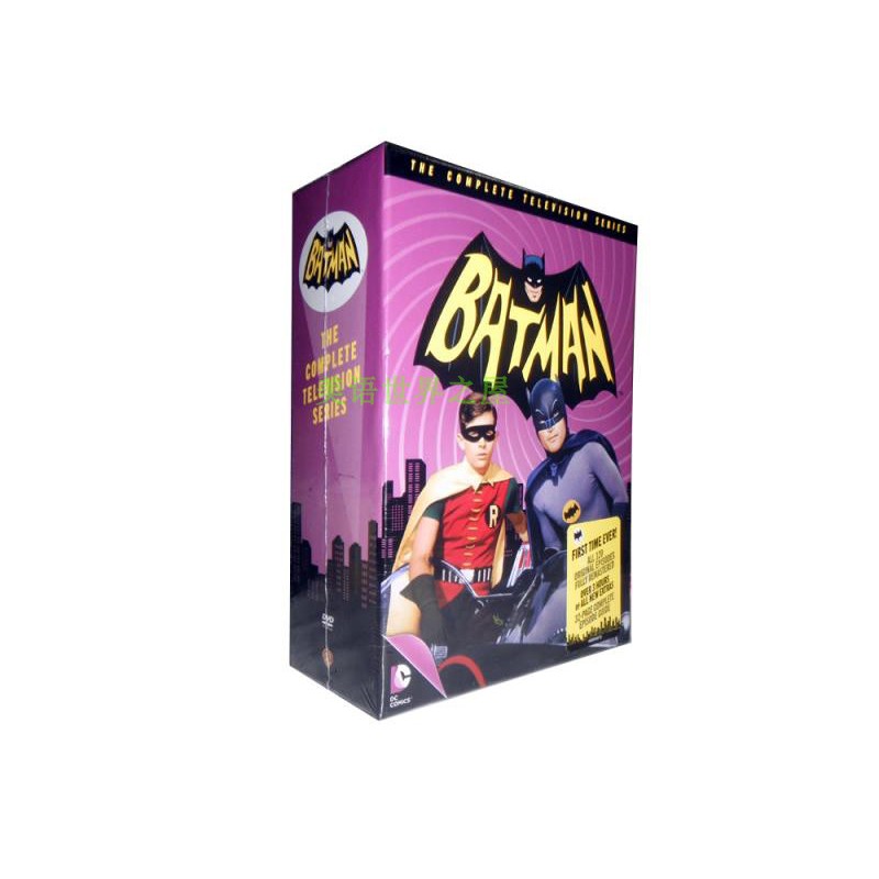經典記錄 英文batman蝙蝠俠完整版18dvd碟片珍藏版學英語1966版電視劇 蝦皮購物