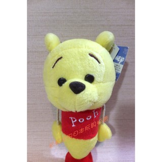 正版授權發行商品 迪士尼 Disney 小熊維尼 WINNIE THE POOH 沙鈴搖鈴玩具 絨毛娃娃 玩偶 布偶