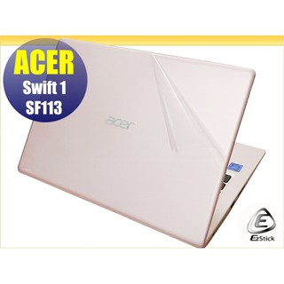 【Ezstick】ACER Swift1 SF113 SF113-31 透氣機身保護貼(含上蓋貼、鍵盤週圍貼、底部貼)