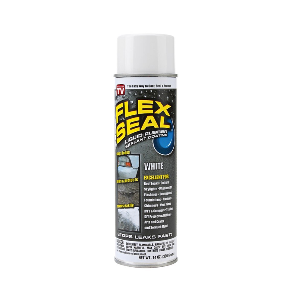 Flex Seal飛速防水填縫噴劑-標準罐396ml(白色)