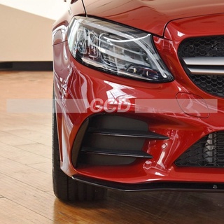 【免運】賓士 BENZ C級 C180L C260L C300L 19款新C級前霧燈飾條AMG風刀改裝