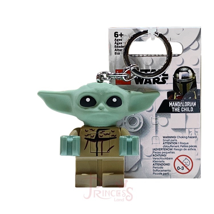 公主樂糕殿 LEGO 樂高 星際大戰 曼達洛人 LED 手電筒 尤達寶寶 格羅古 匙圈 LGL-KE179