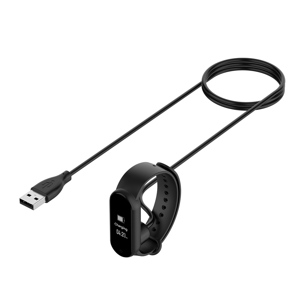 小米手環5/4/3充電線 充電器 智能運動充電線 迷你便攜專用充電器 USB充電情侶殼