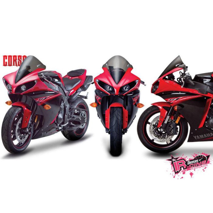 ♚賽車手的試衣間♚ Zero Gravity® Yamaha YZF R1 / LE 09-14 CORSA款 風鏡