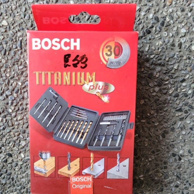 德國 BOSCH 30件鑽頭組