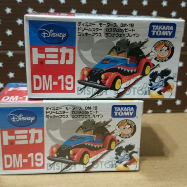 tomica 迪士尼合金車dm-19邪惡米奇老爺車