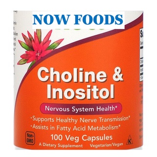 Now Foods 肌醇膽鹼 Choline & Inositol