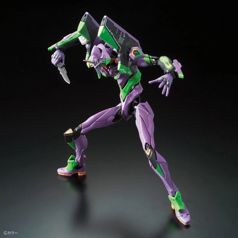 萬代 RG 福音戰士初號機 EVA-01 代理組裝 現貨《動漫貨櫃玩具批發》